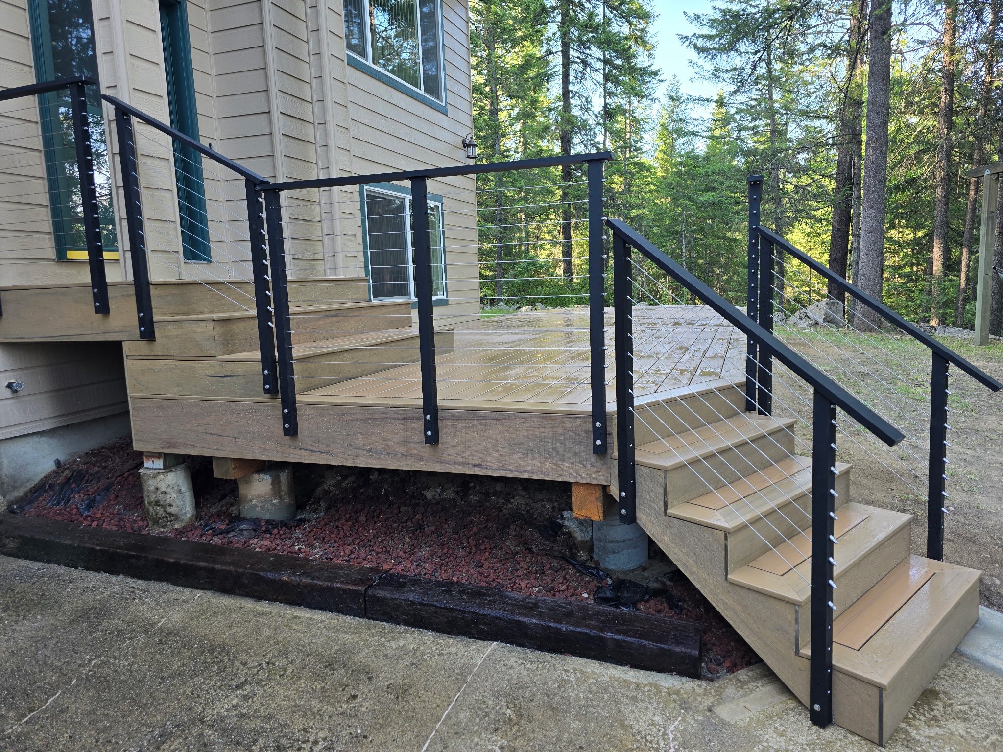 Exterior remodeling project by Emerald City Exteriors.