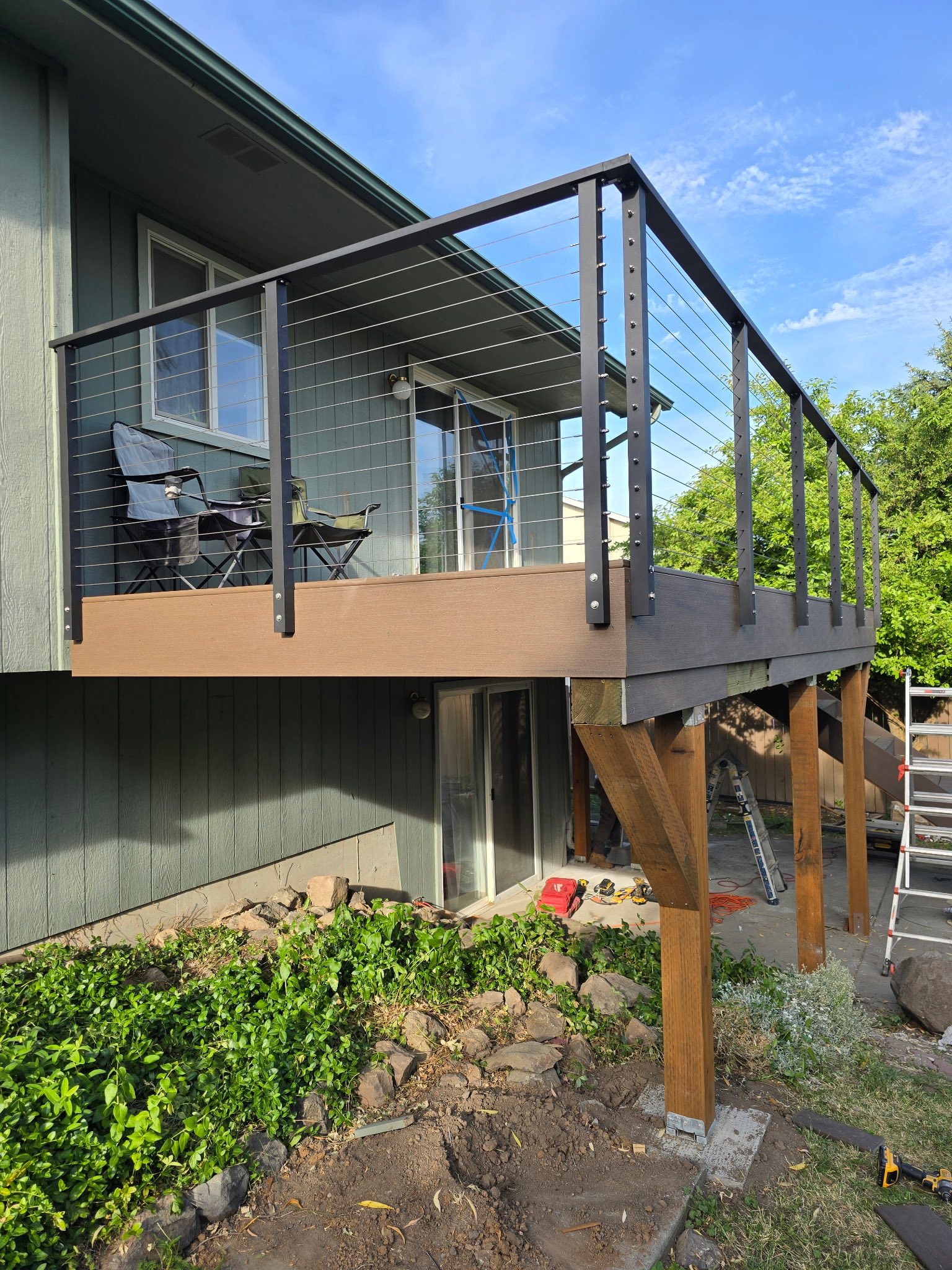 Exterior remodeling project by Emerald City Exteriors.